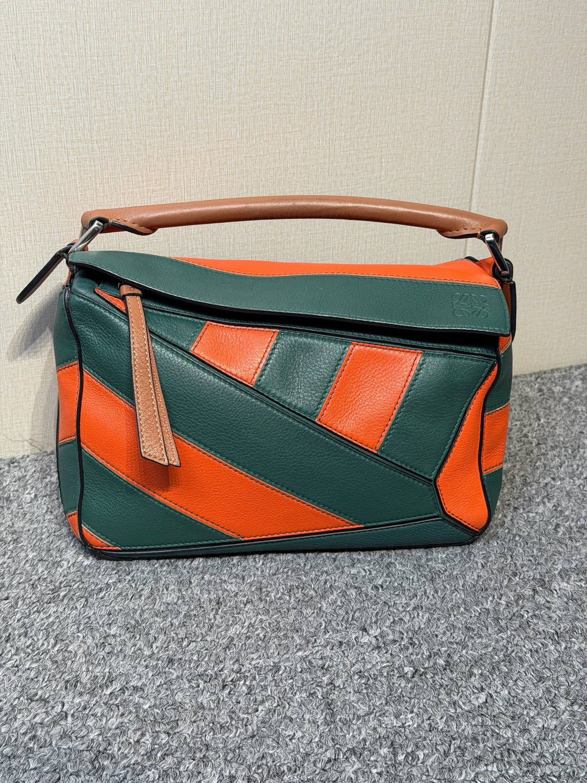 Loewe - Puzzle Small - Leather - Multicolour - (small)