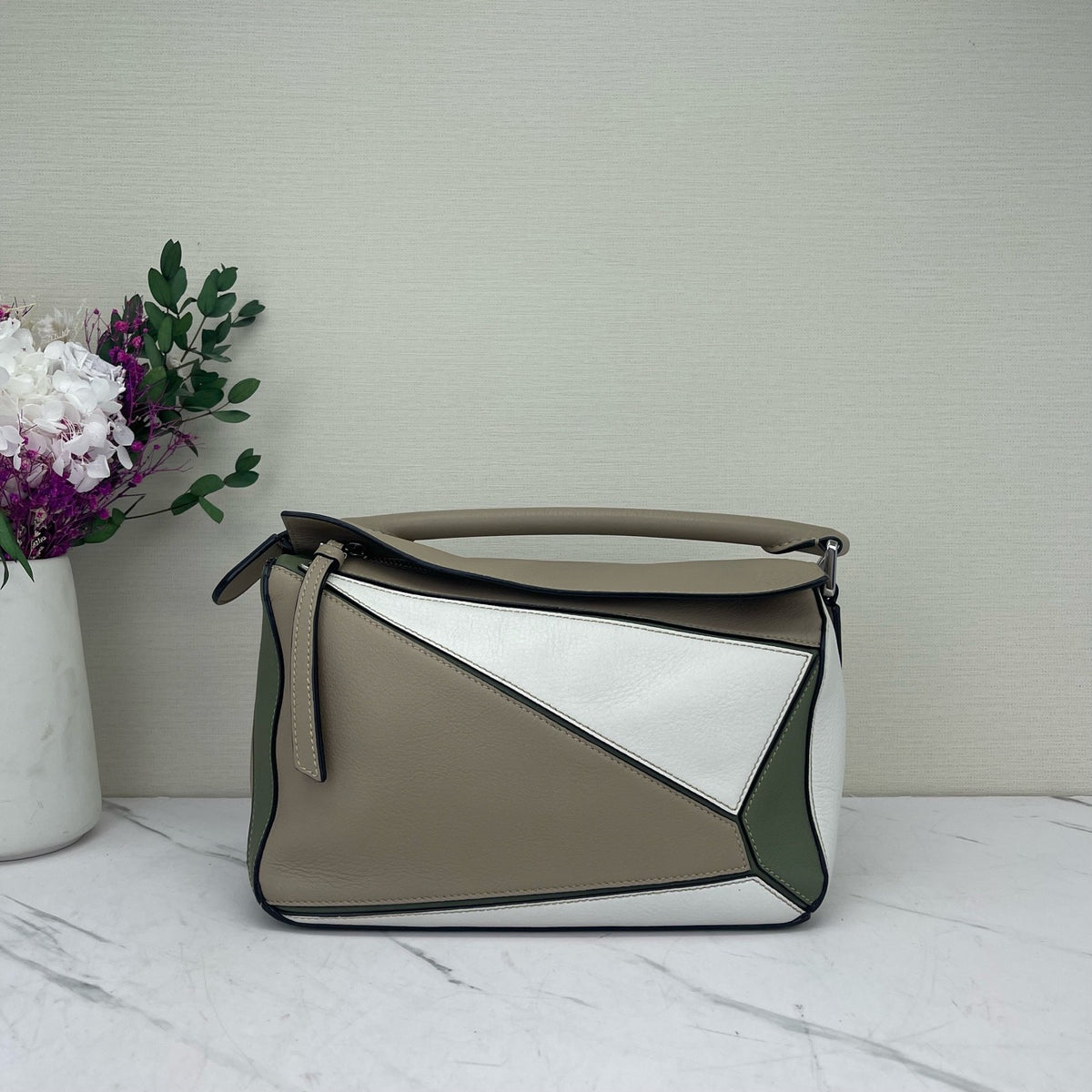 Loewe - Puzzle Small - Leather - Multicolour - (small)