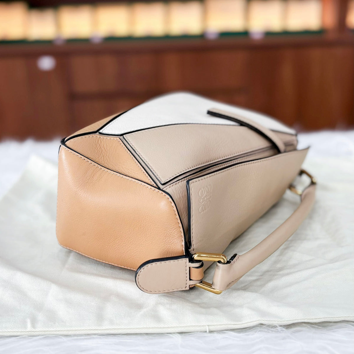 Loewe - Puzzle Small - Leather - Multicolour - (small)