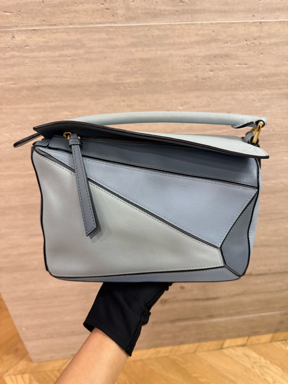 Loewe - Puzzle Small - Leather - Multicolour - (small)