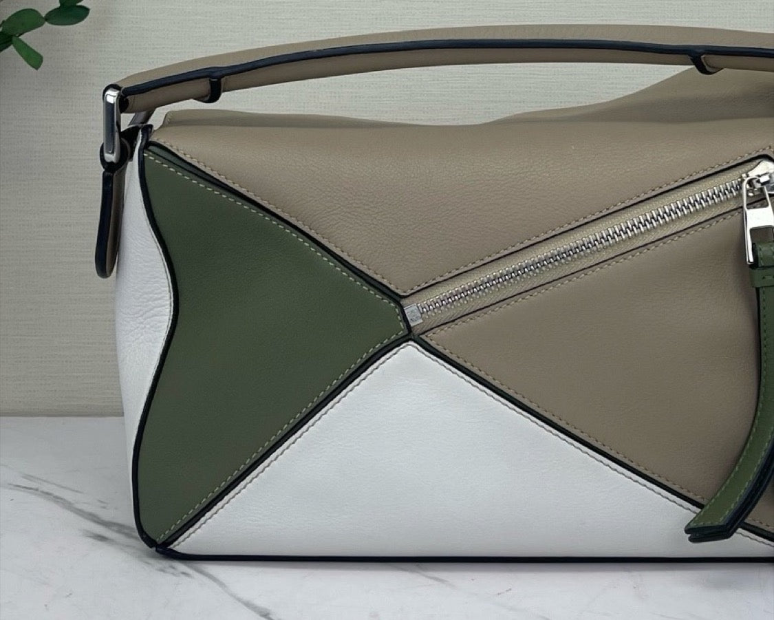 Loewe - Puzzle Small - Leather - Multicolour - (small)