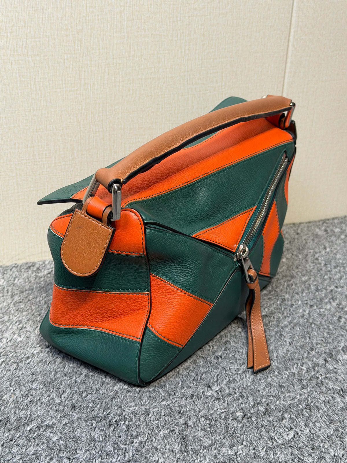 Loewe - Puzzle Small - Leather - Multicolour - (small)