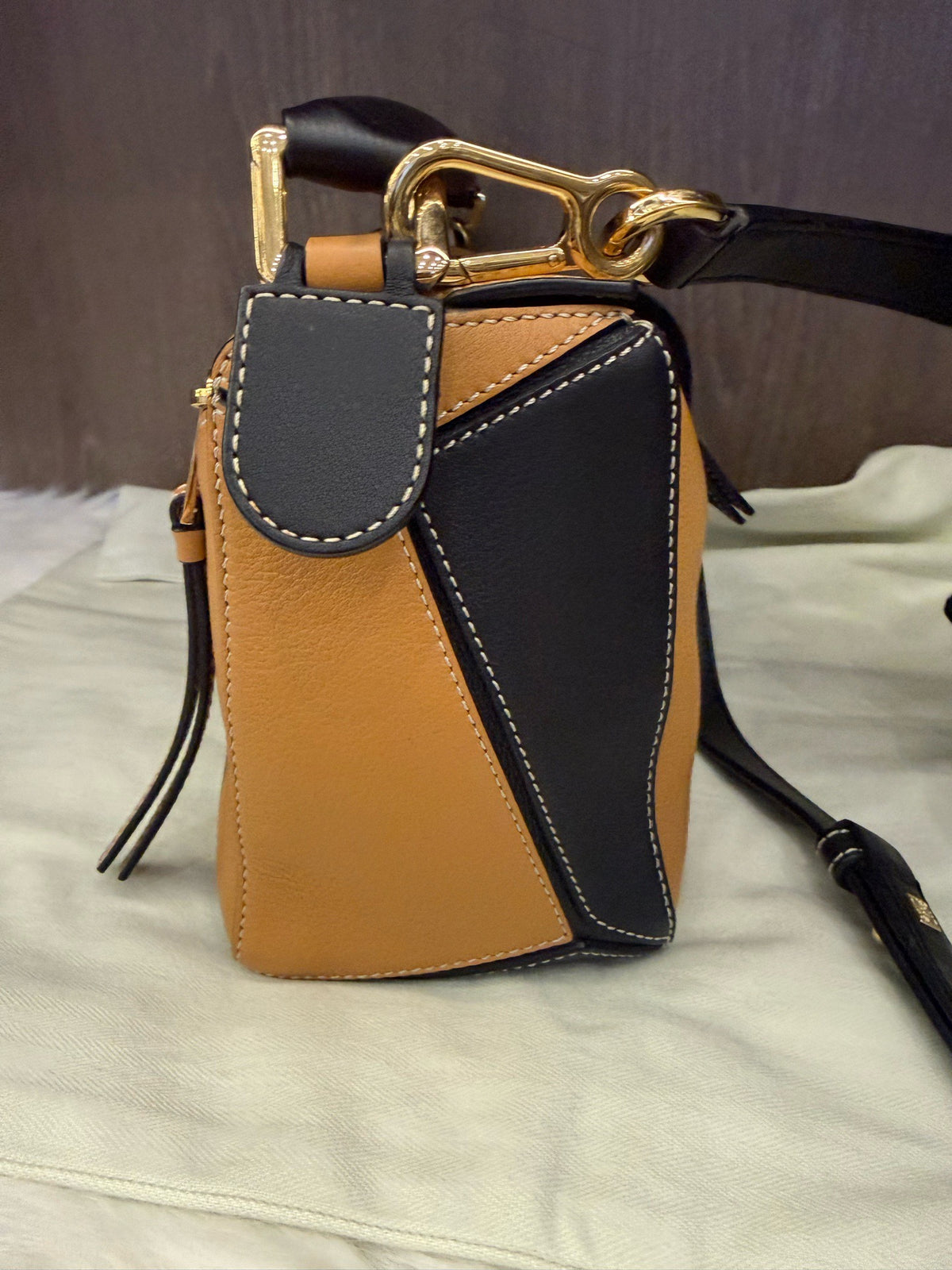 Loewe - Puzzle Small - Leather - Multicolour - (small)