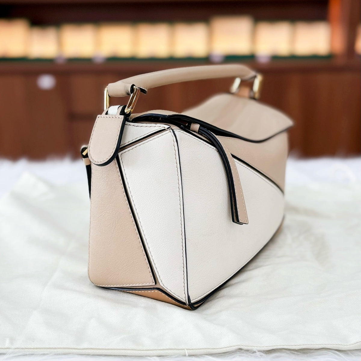 Loewe - Puzzle Small - Leather - Multicolour - (small)
