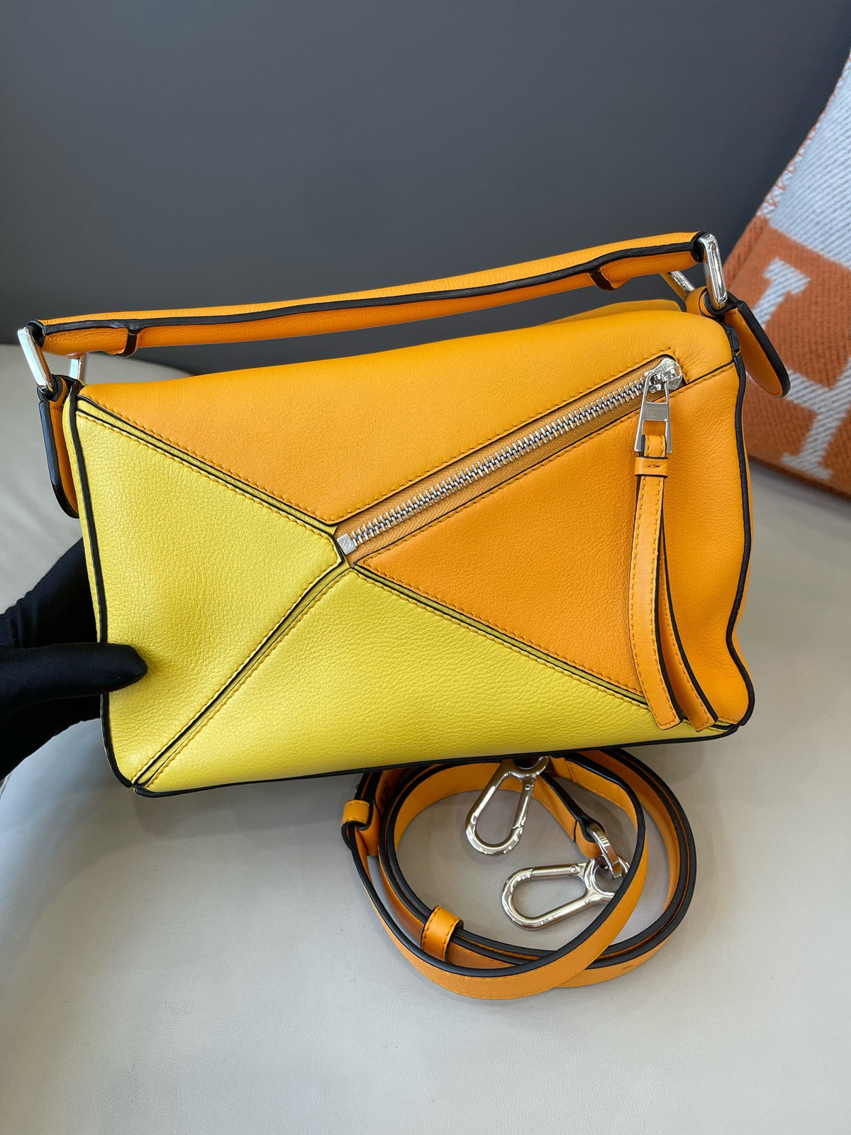 Loewe - Puzzle Small - Leather - Multicolour - (small)