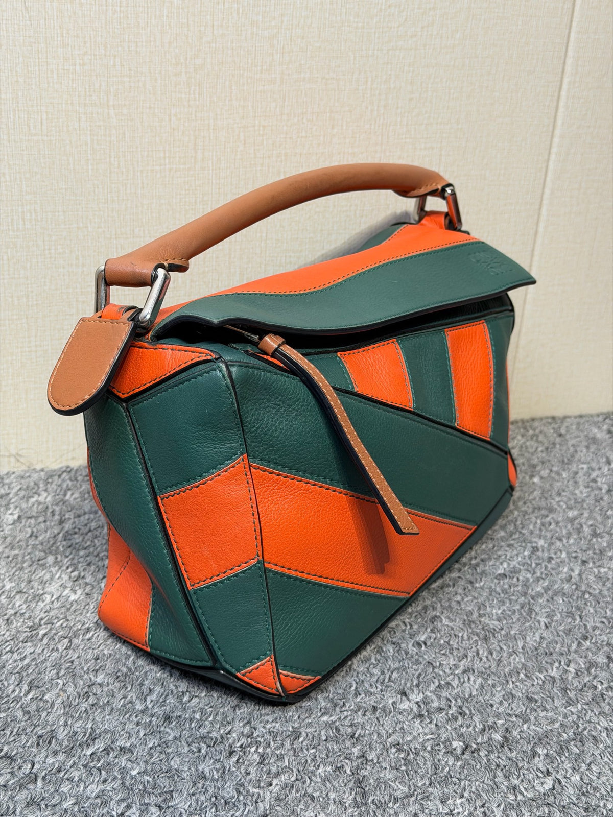 Loewe - Puzzle Small - Leather - Multicolour - (small)