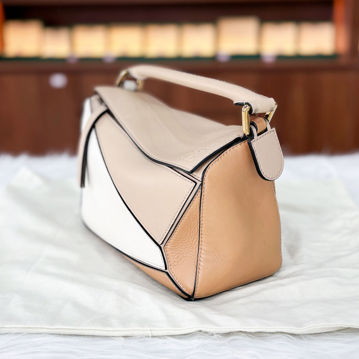 Loewe - Puzzle Small - Leather - Multicolour - (small)