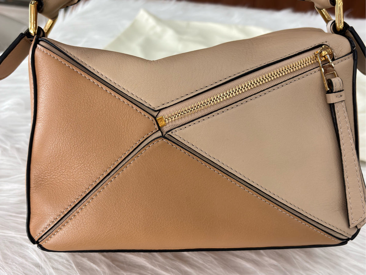 Loewe - Puzzle Small - Leather - Multicolour - (small)