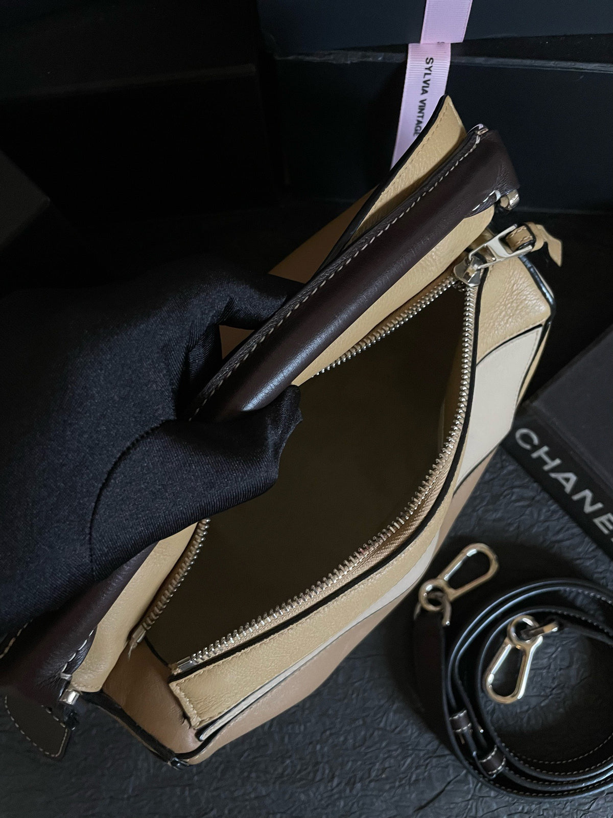 Loewe - Puzzle Small - Leather - Multicolour - (small)