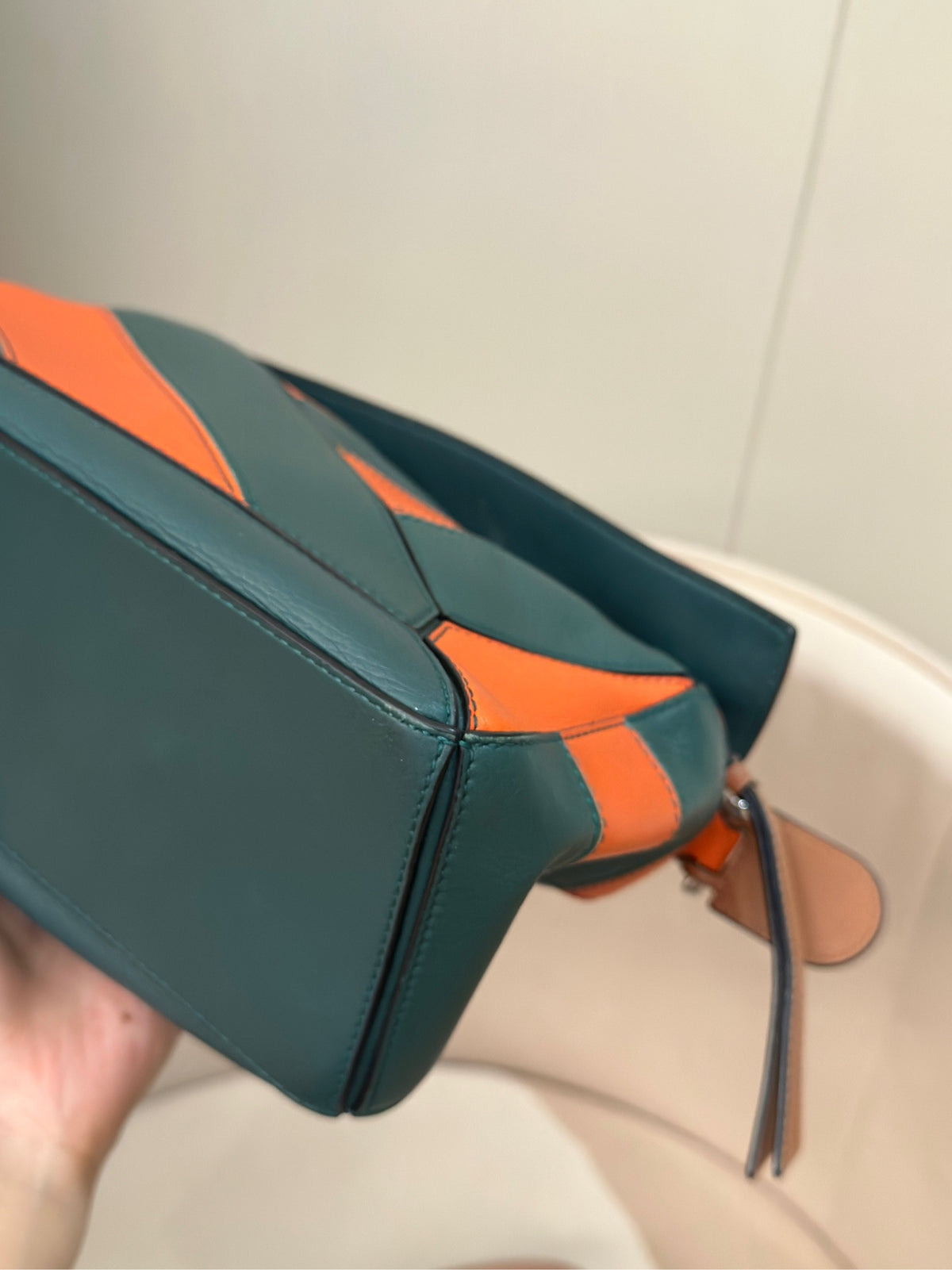 Loewe - Puzzle Small - Leather - Multicolour - (small)