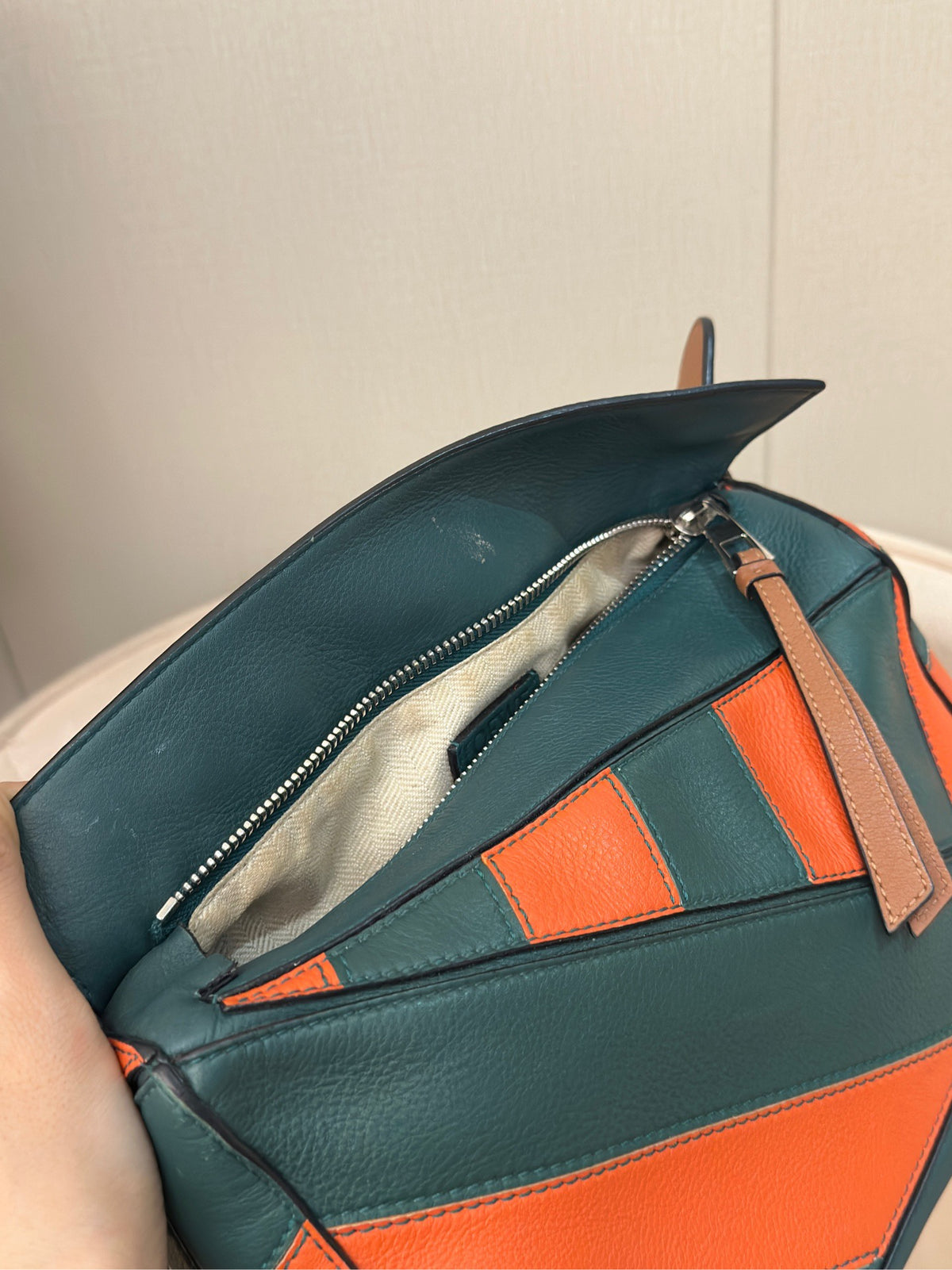 Loewe - Puzzle Small - Leather - Multicolour - (small)
