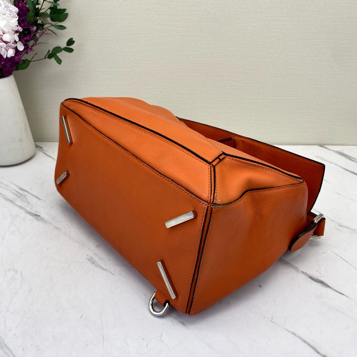 Loewe - Puzzle Small - Leather - Orange - (small)