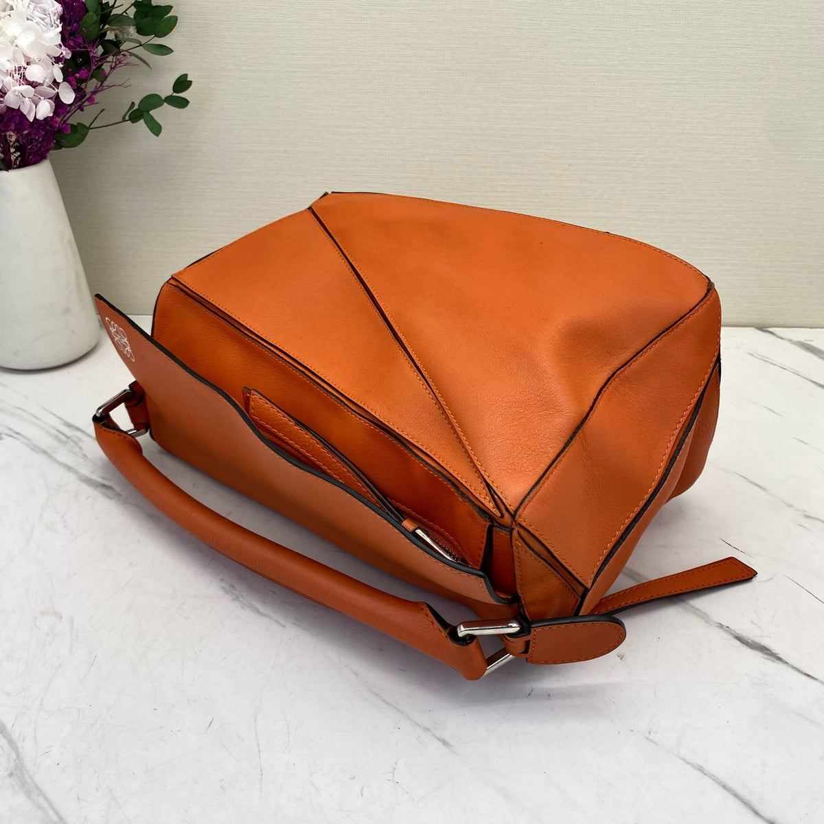 Loewe - Puzzle Small - Leather - Orange - (small)