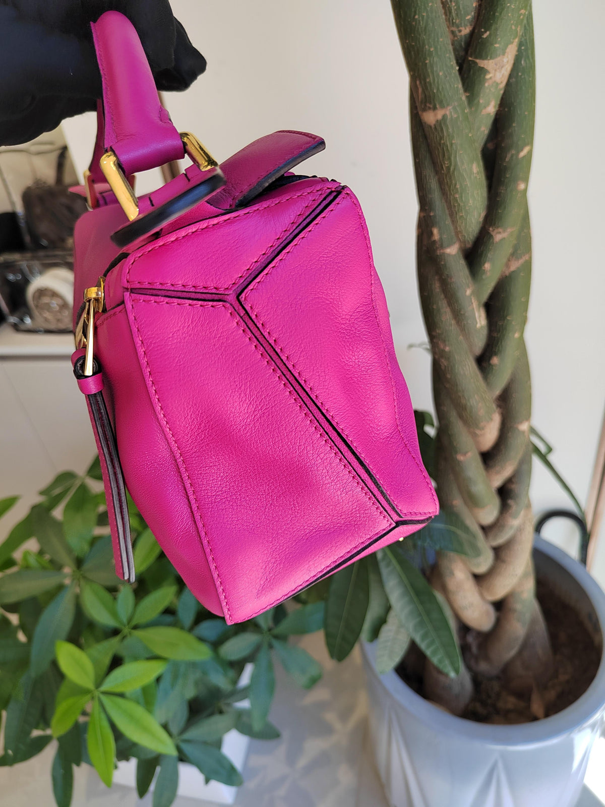 Loewe - Puzzle Small - Leather - Pink - (small)