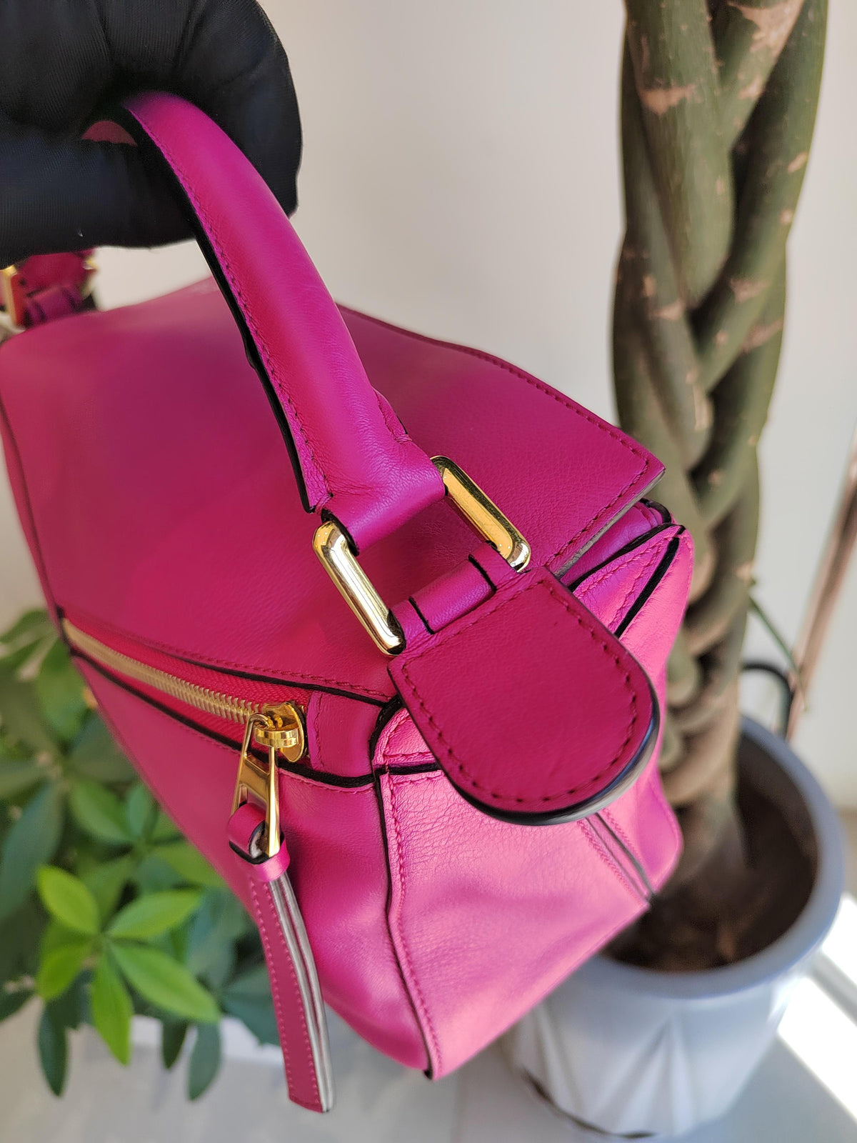 Loewe - Puzzle Small - Leather - Pink - (small)