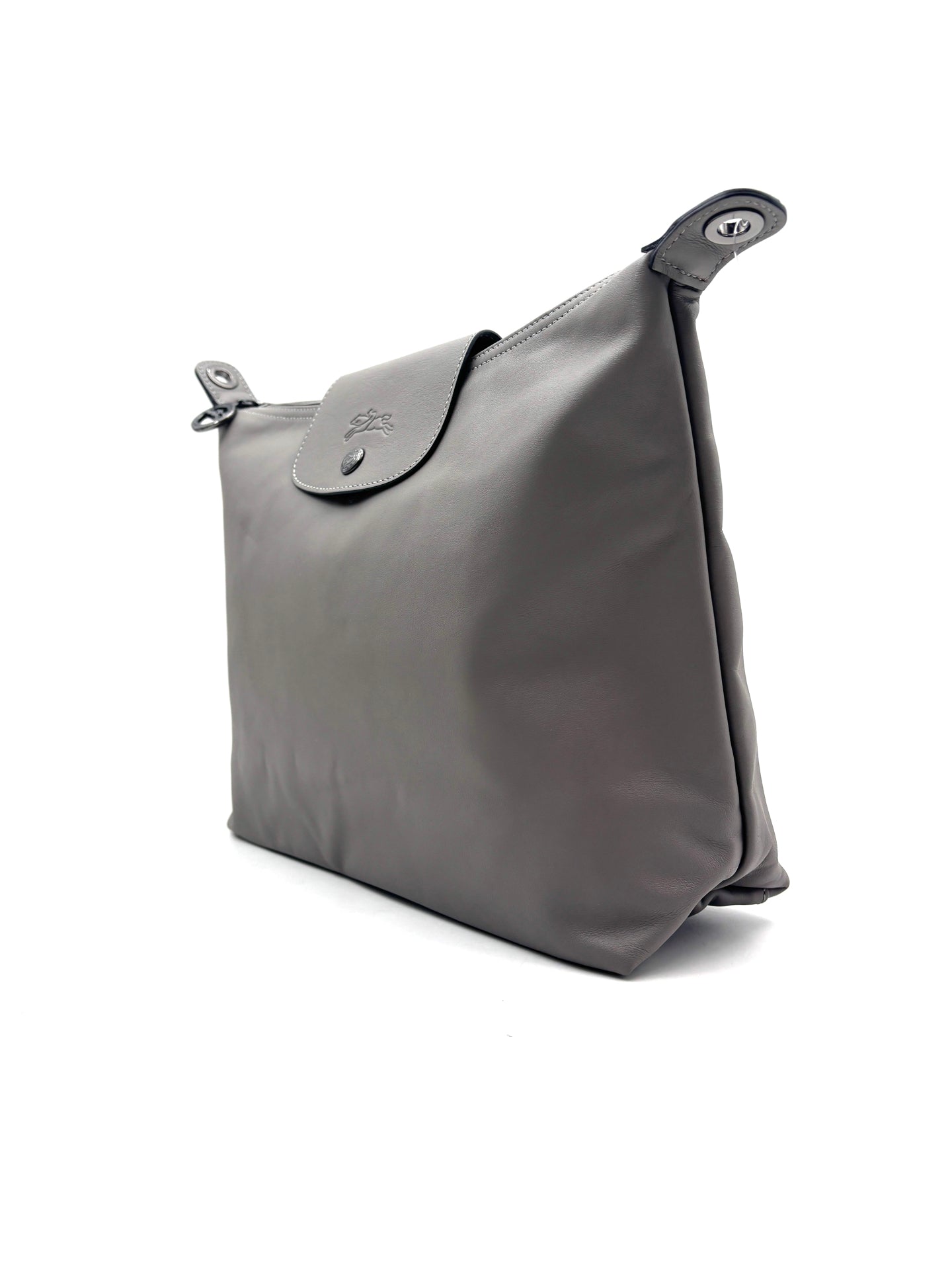 Longchamp - Le Pliage Xtra 32 - Leather - Grey - (medium)