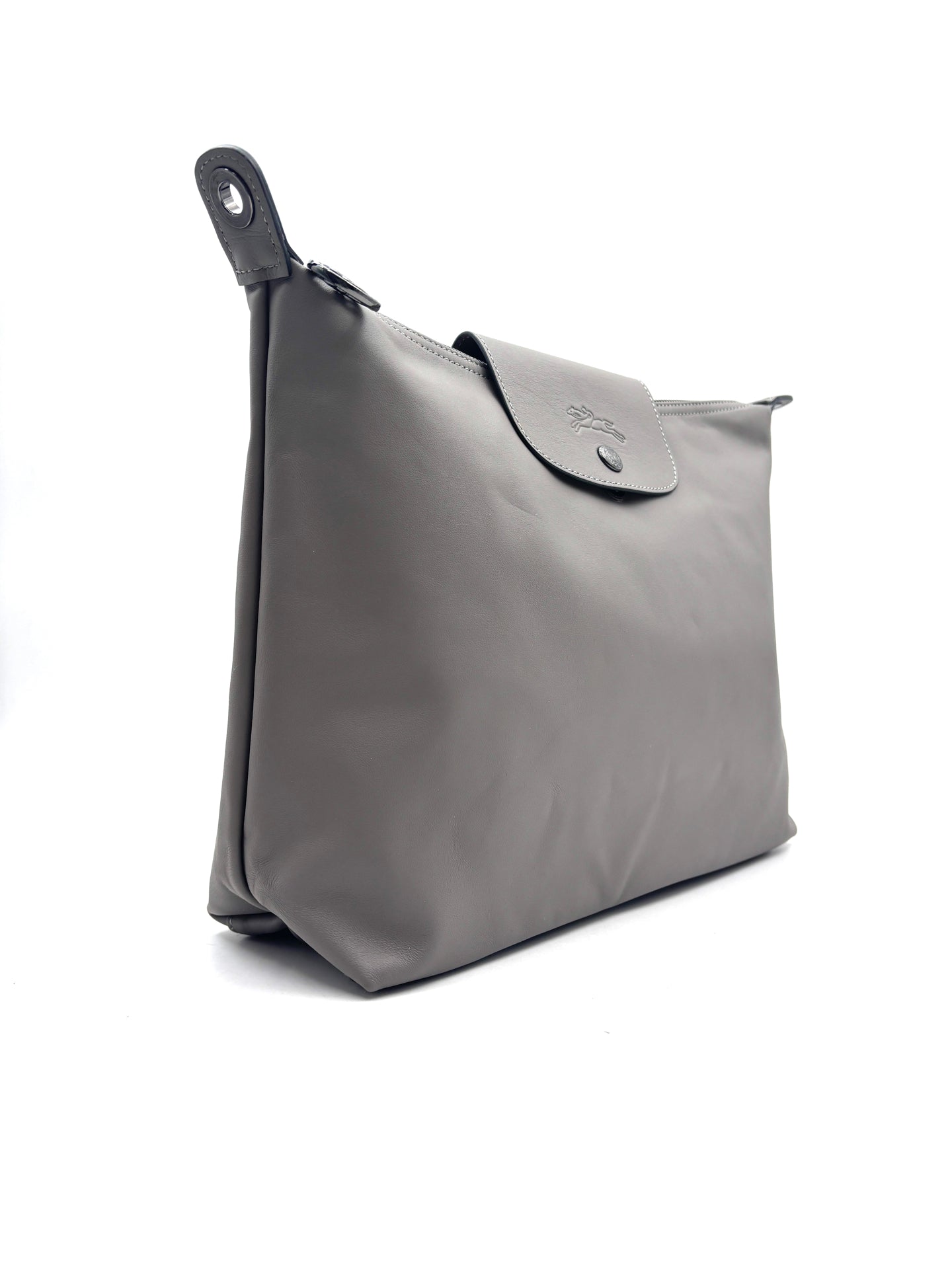 Longchamp - Le Pliage Xtra 32 - Leather - Grey - (medium)