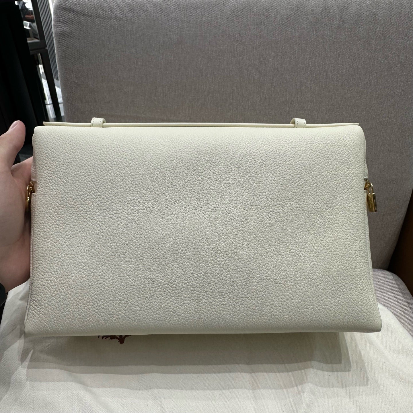 Loro Piana - Extra Pocket L27 - Leather - Beige - (mini)