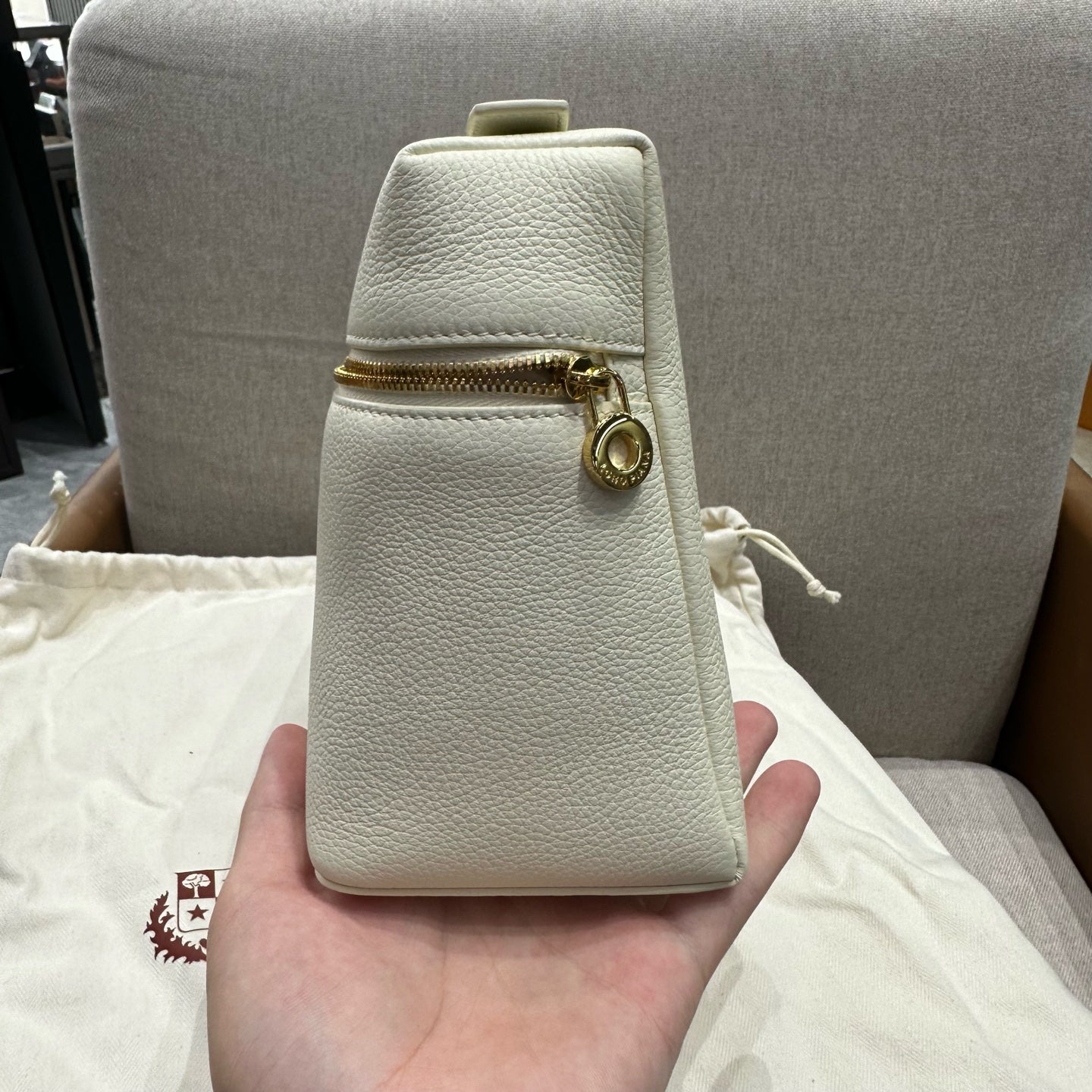 Loro Piana - Extra Pocket L27 - Leather - Beige - (mini)