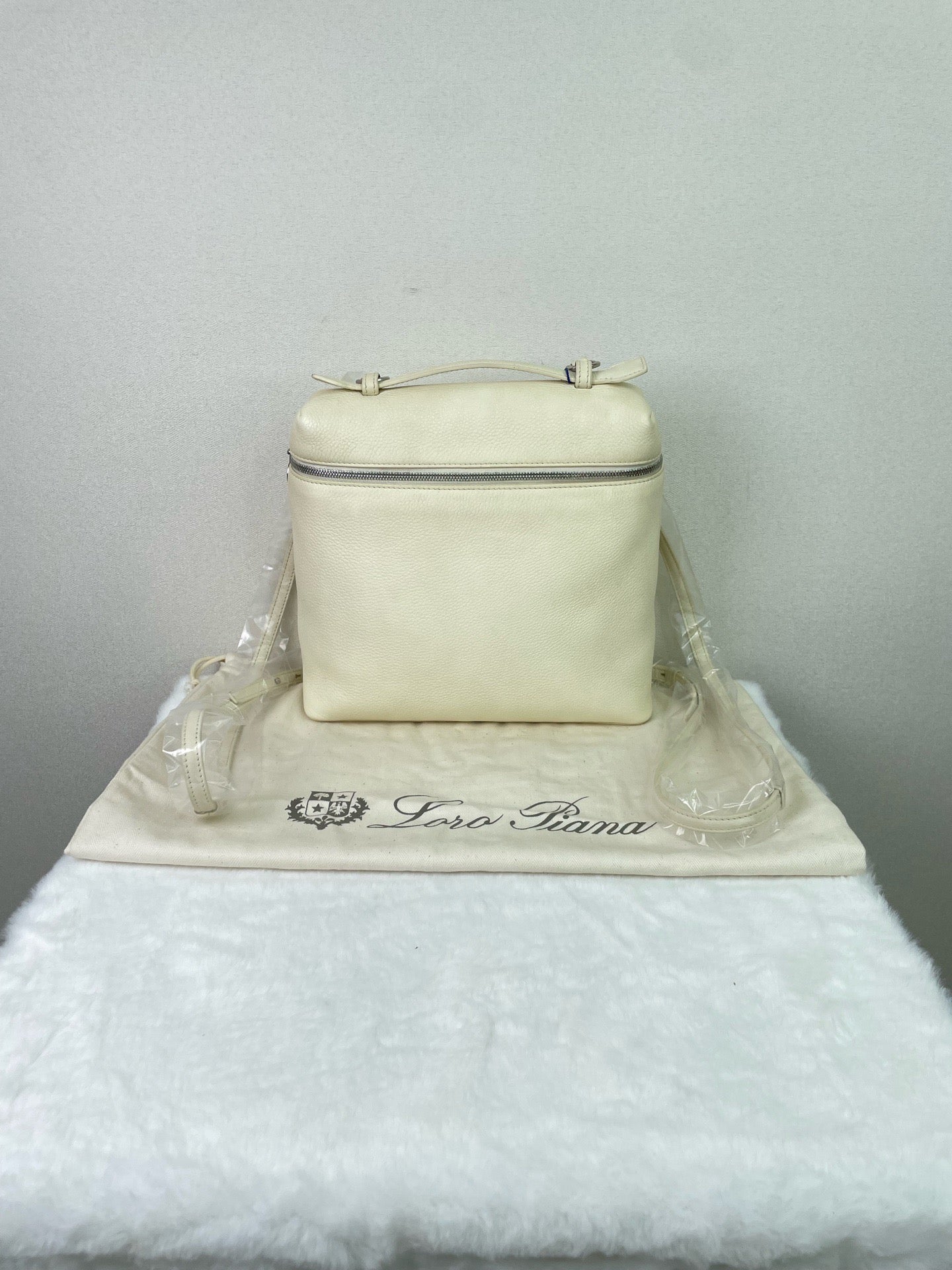 Loro Piana - Extra Pocket - Leather - Beige - (Small)