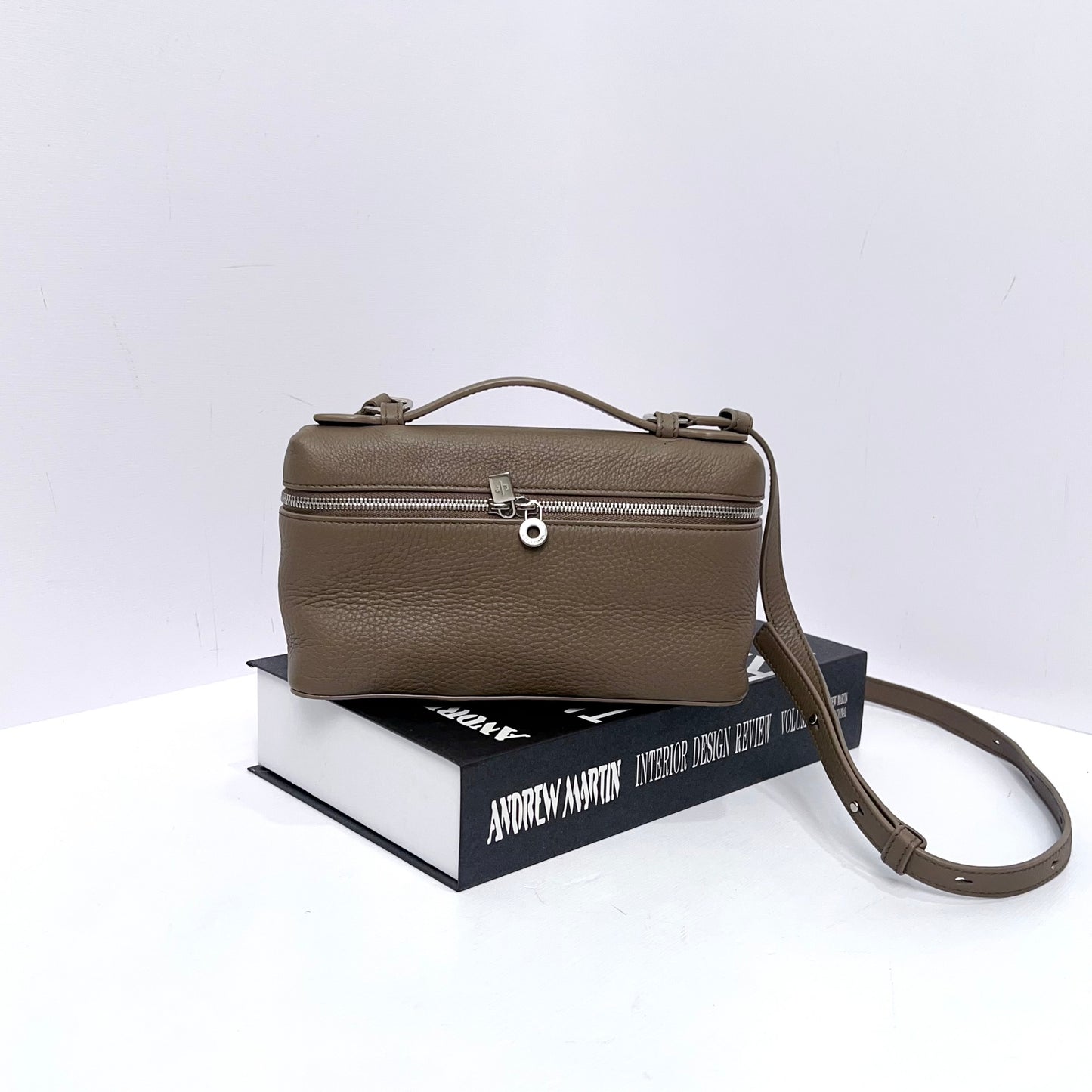 Loro Piana - Extra Pocket - Leather - Grey - (small)