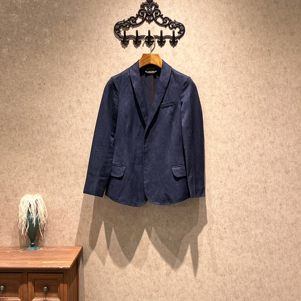 Loro Piana - Linen Flower - Linen - Navy - (36)