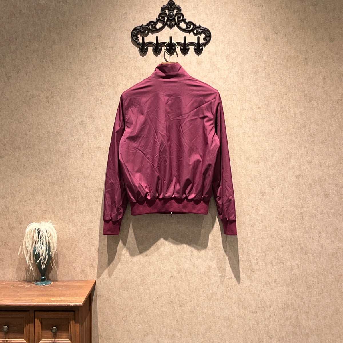 Loro Piana - LORO PIANA BOMBER - Polyamide - Burgundy - (XS)