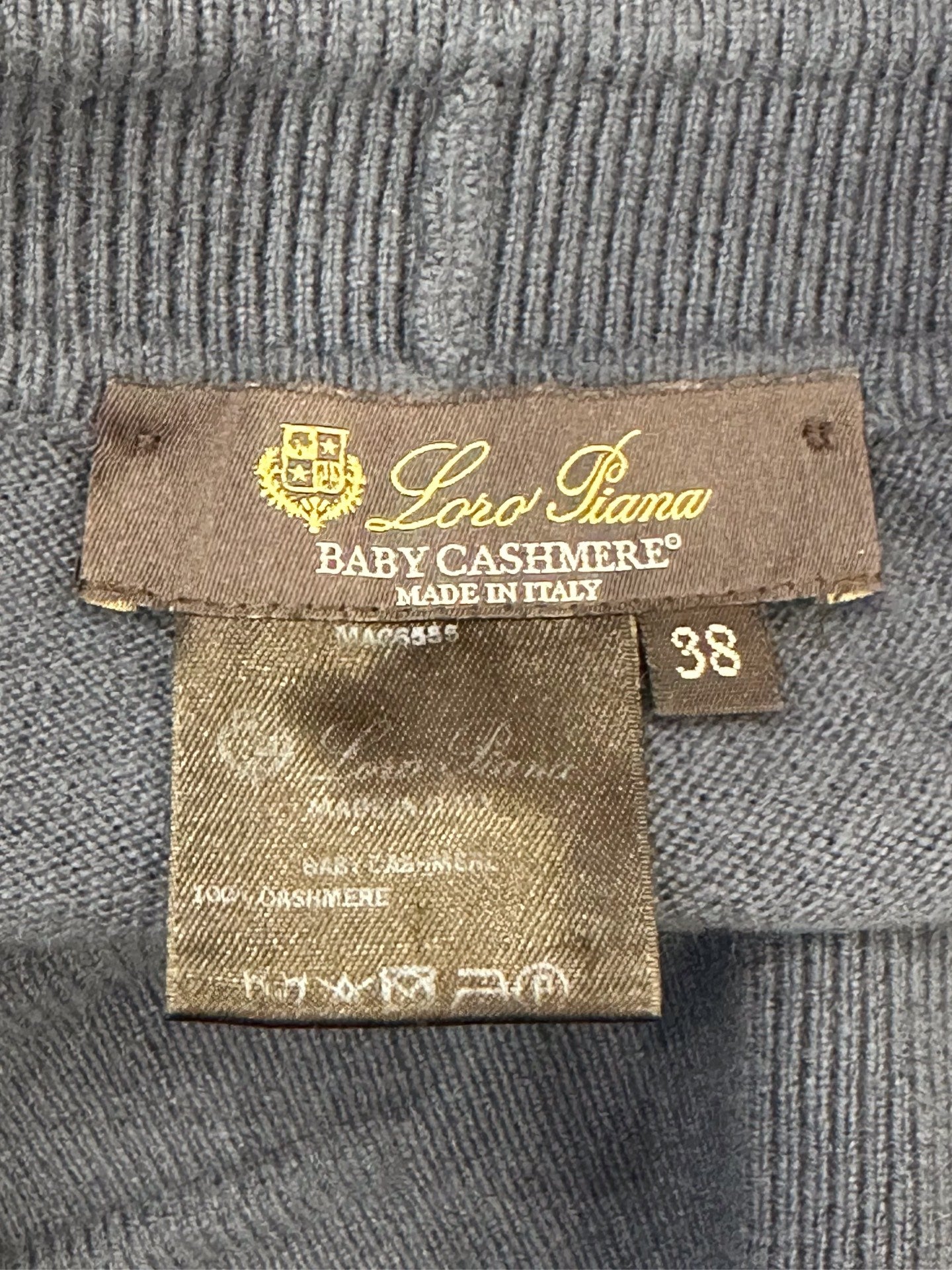 Loro Piana - Other - Cashmere - Blue - (38)