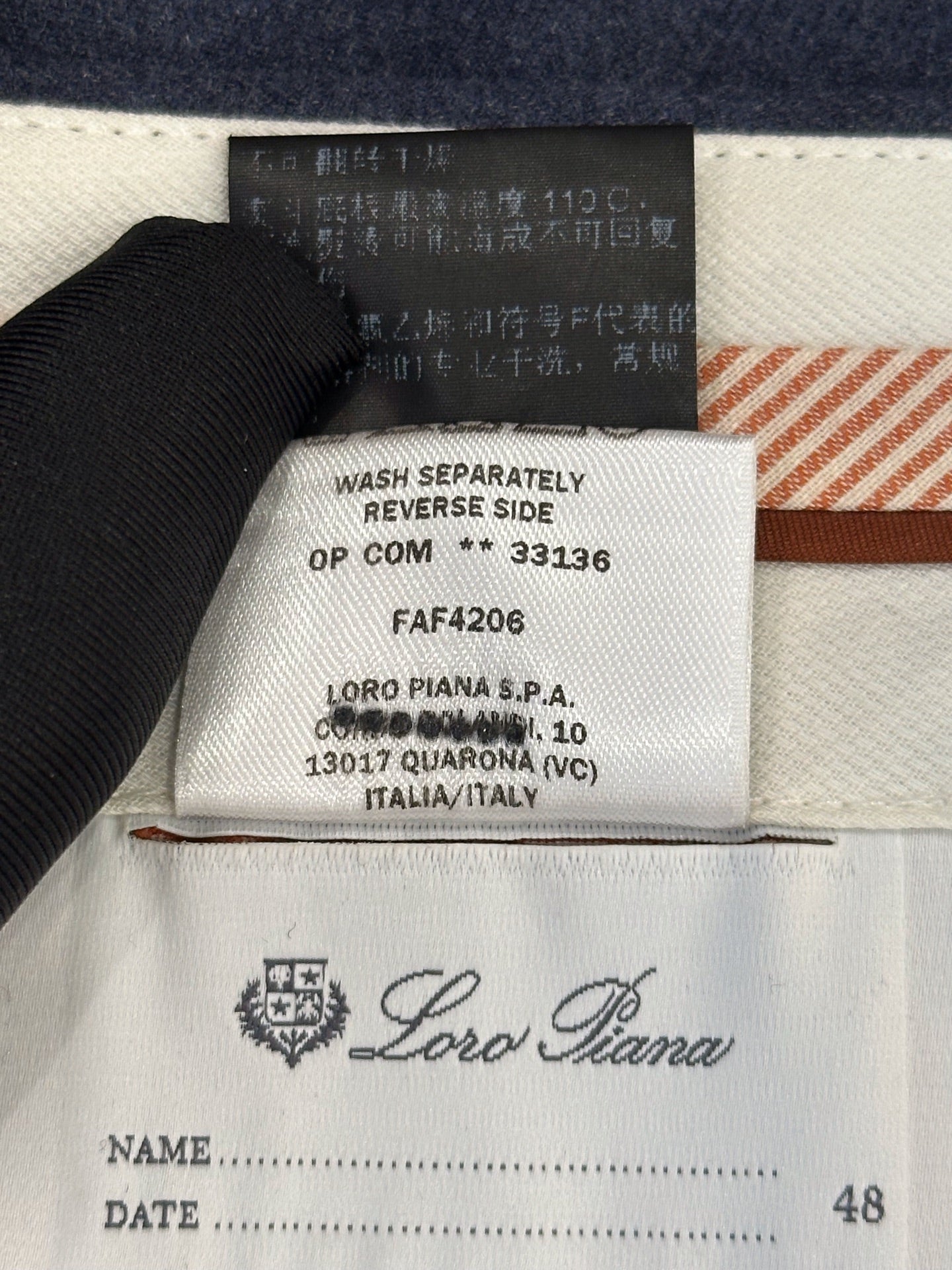Loro Piana - Other - Cotton - Blue - (48)