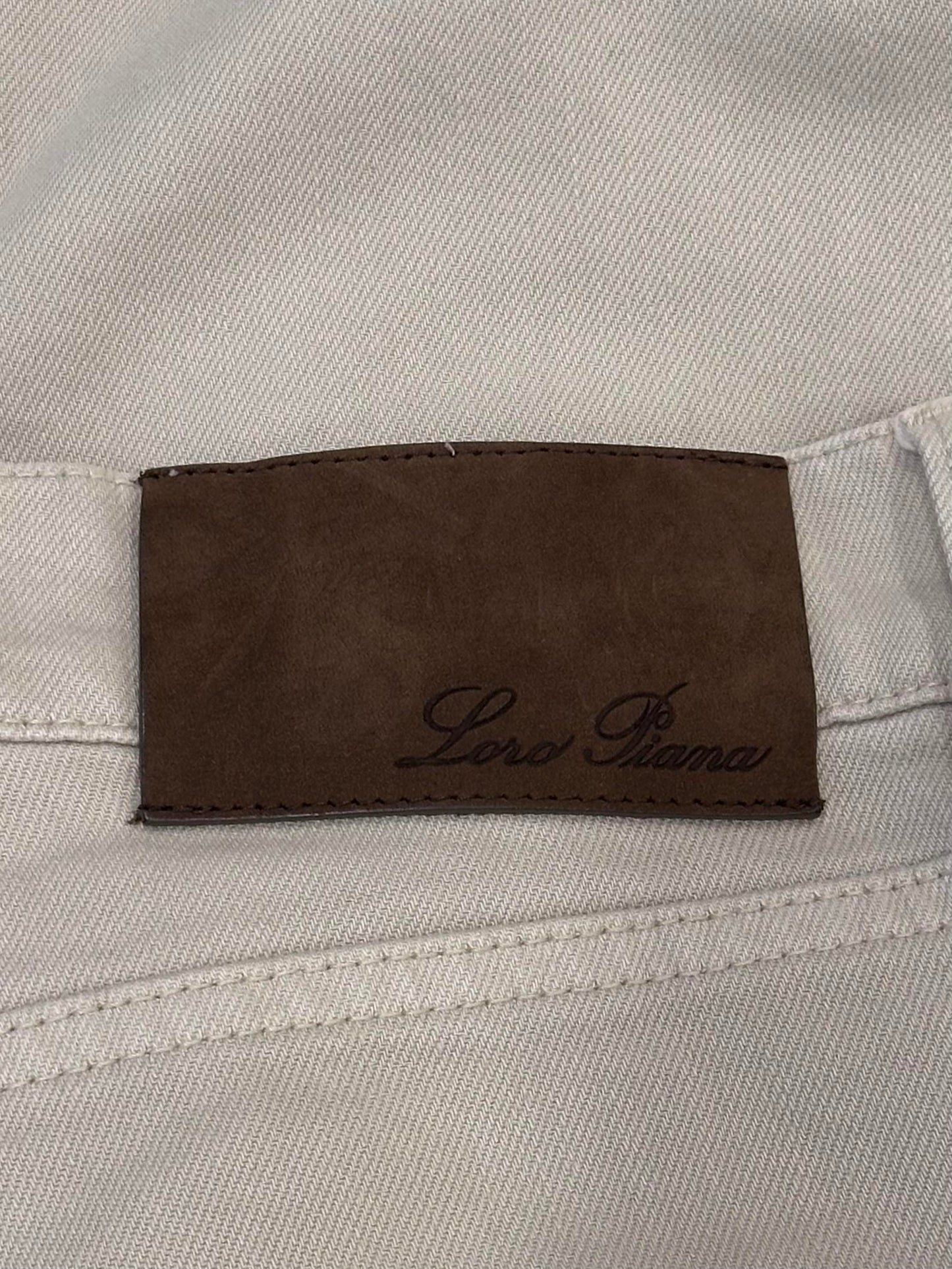 Loro Piana - Other - Denim - Jeans - Beige - (32)