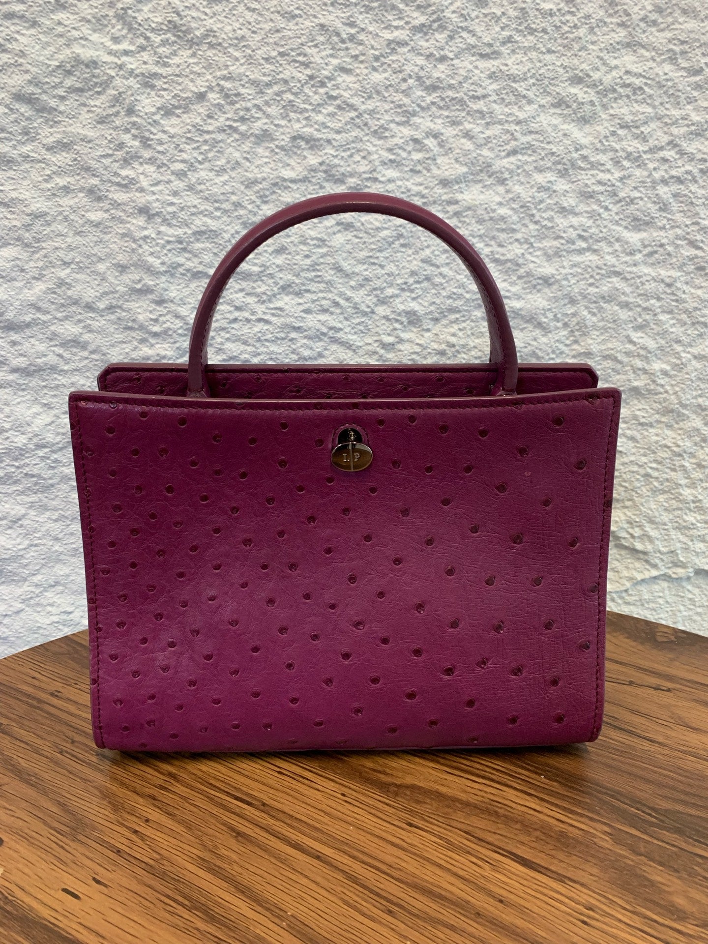 Loro Piana - Other - Exotic leathers - Ostrich - Purple - (small)