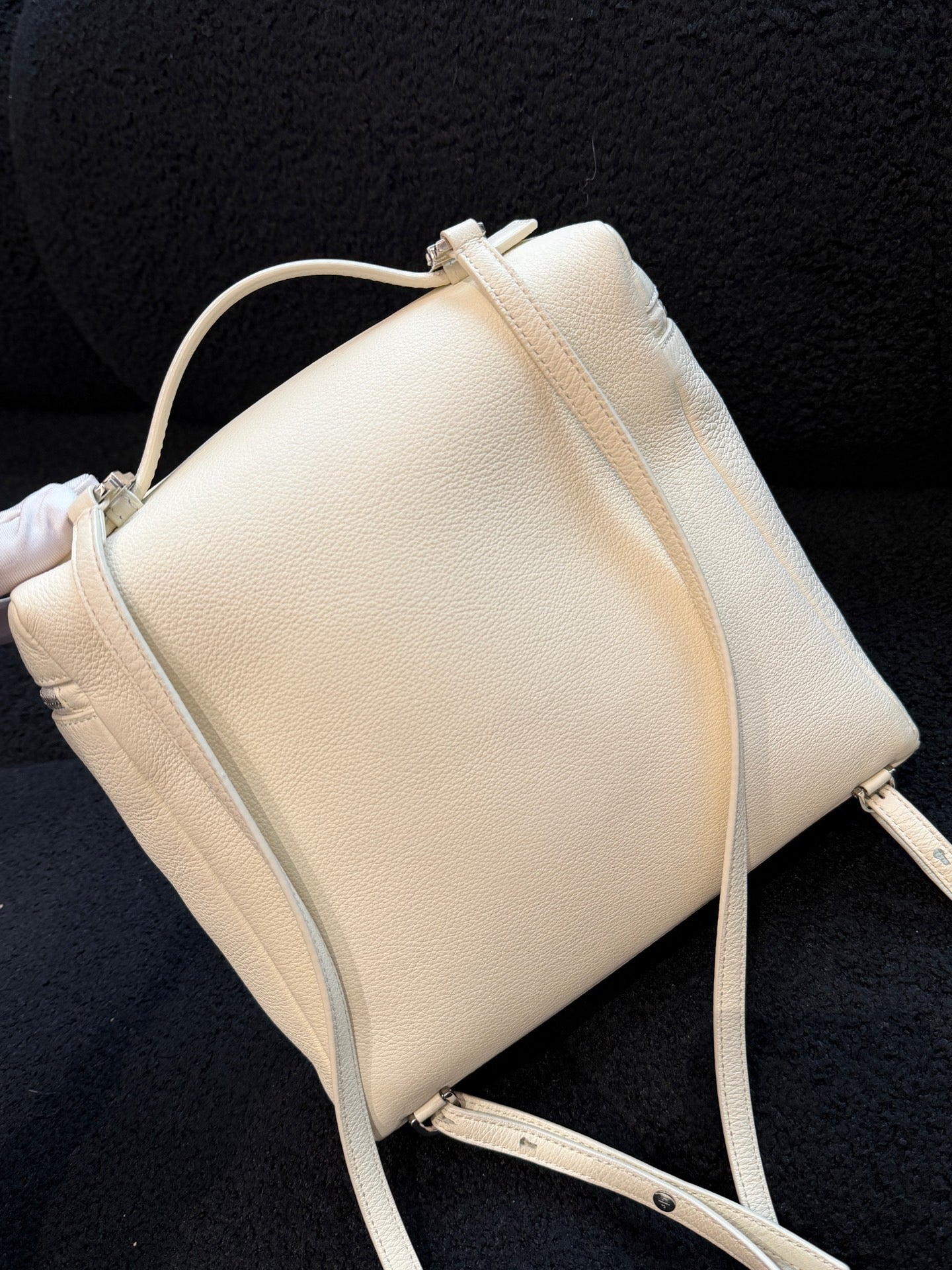 Loro Piana - Other - Grained leather - Cream white - (Mini)