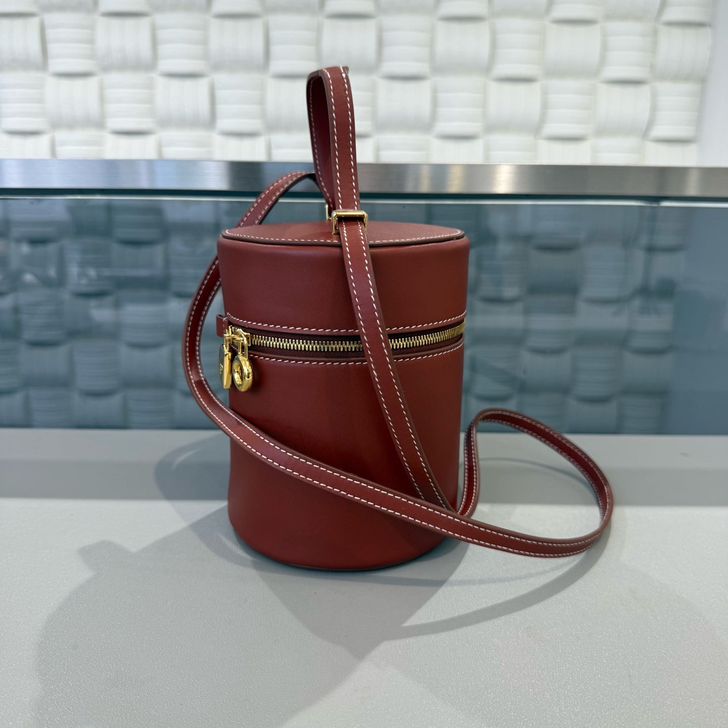 Loro Piana - Other - Leather - Burgundy - (mini)