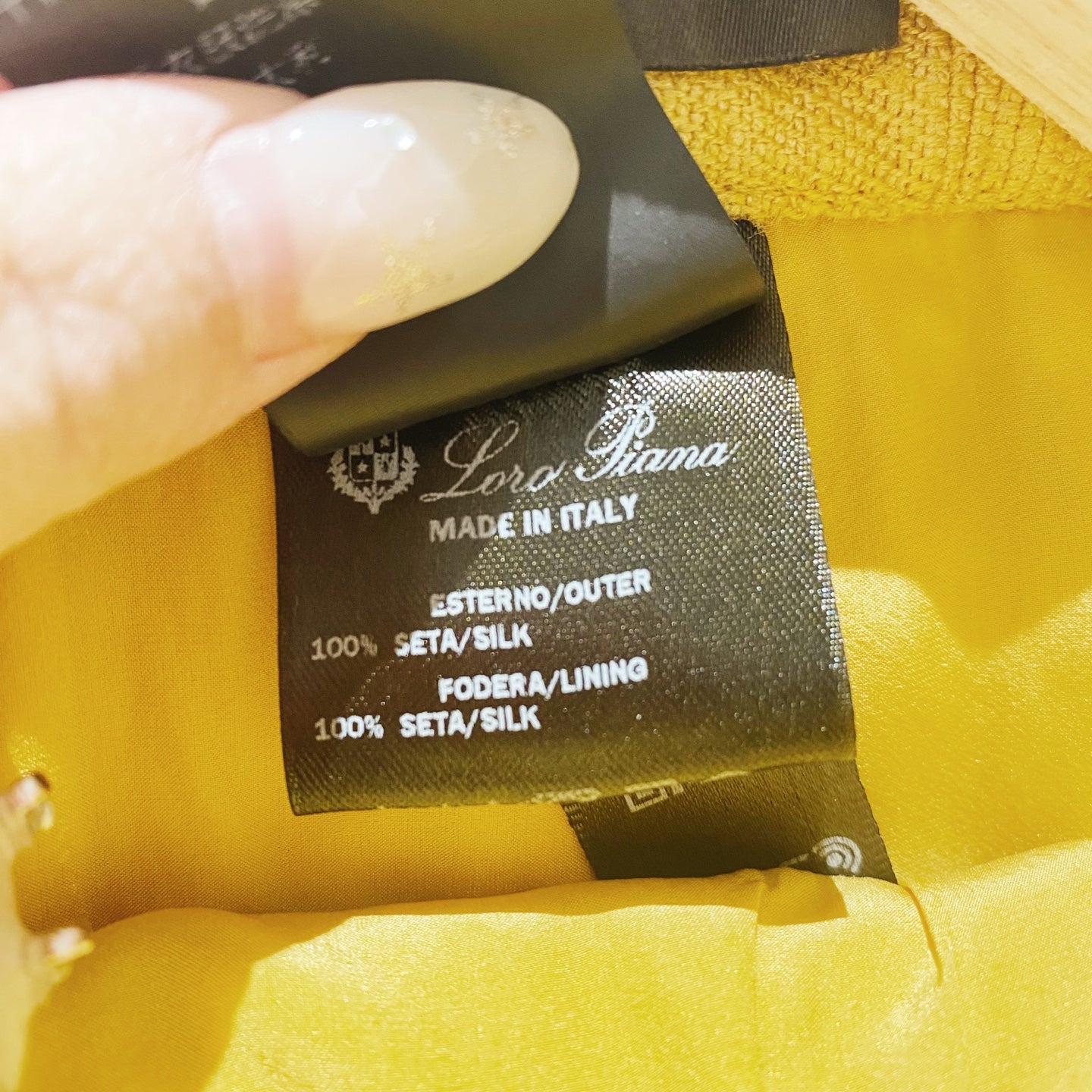 Loro Piana - Other - Silk - Yellow - (38)