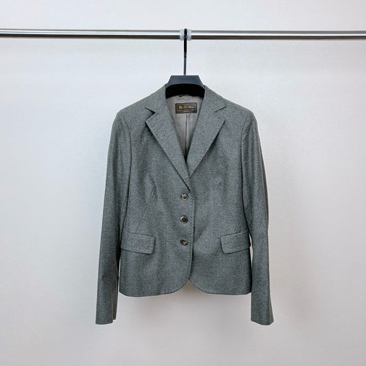 Loro Piana - Suit Jacket - Wool - Grey - (46)