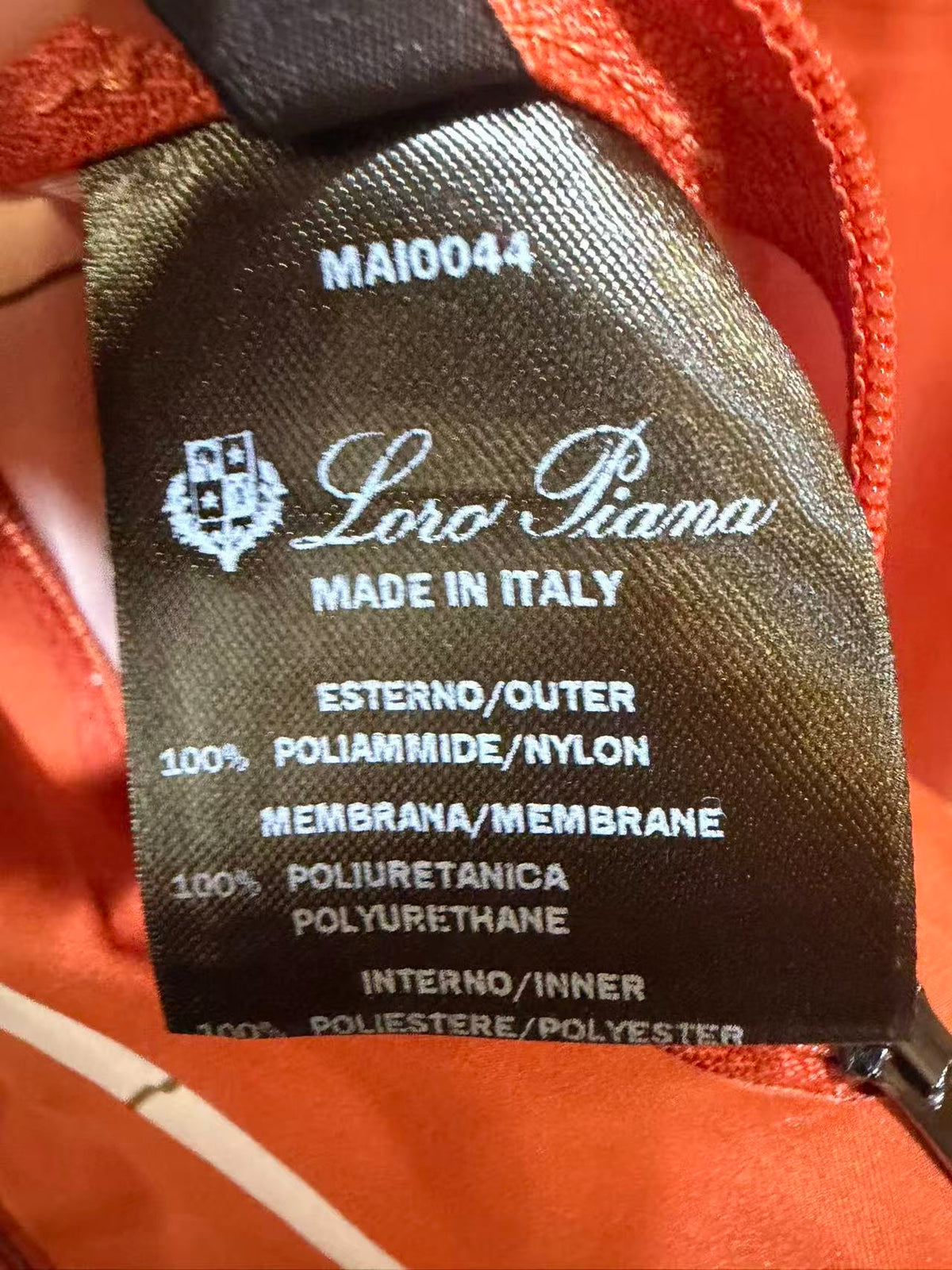 Loro Piana - Windbelb Bomber - Polyamide - Orange - (XXL)