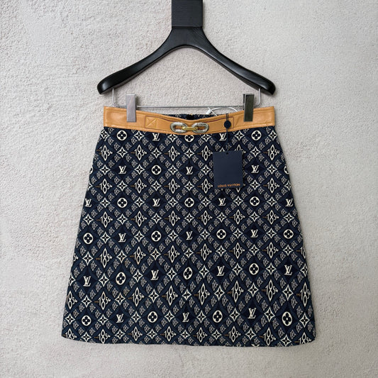 Louis Vuitton - 1854 - Cloth - Blue - (40)