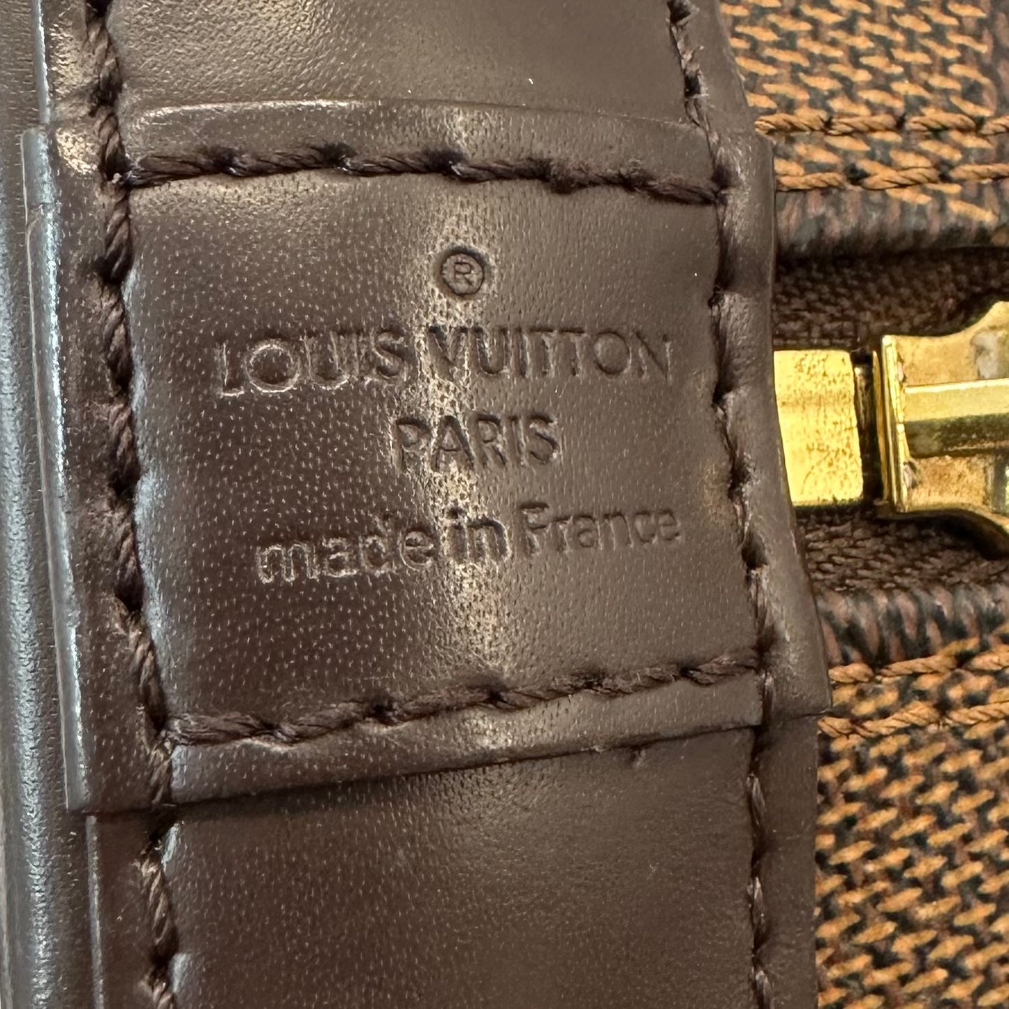Louis Vuitton - Alma BB - Leather - Brown