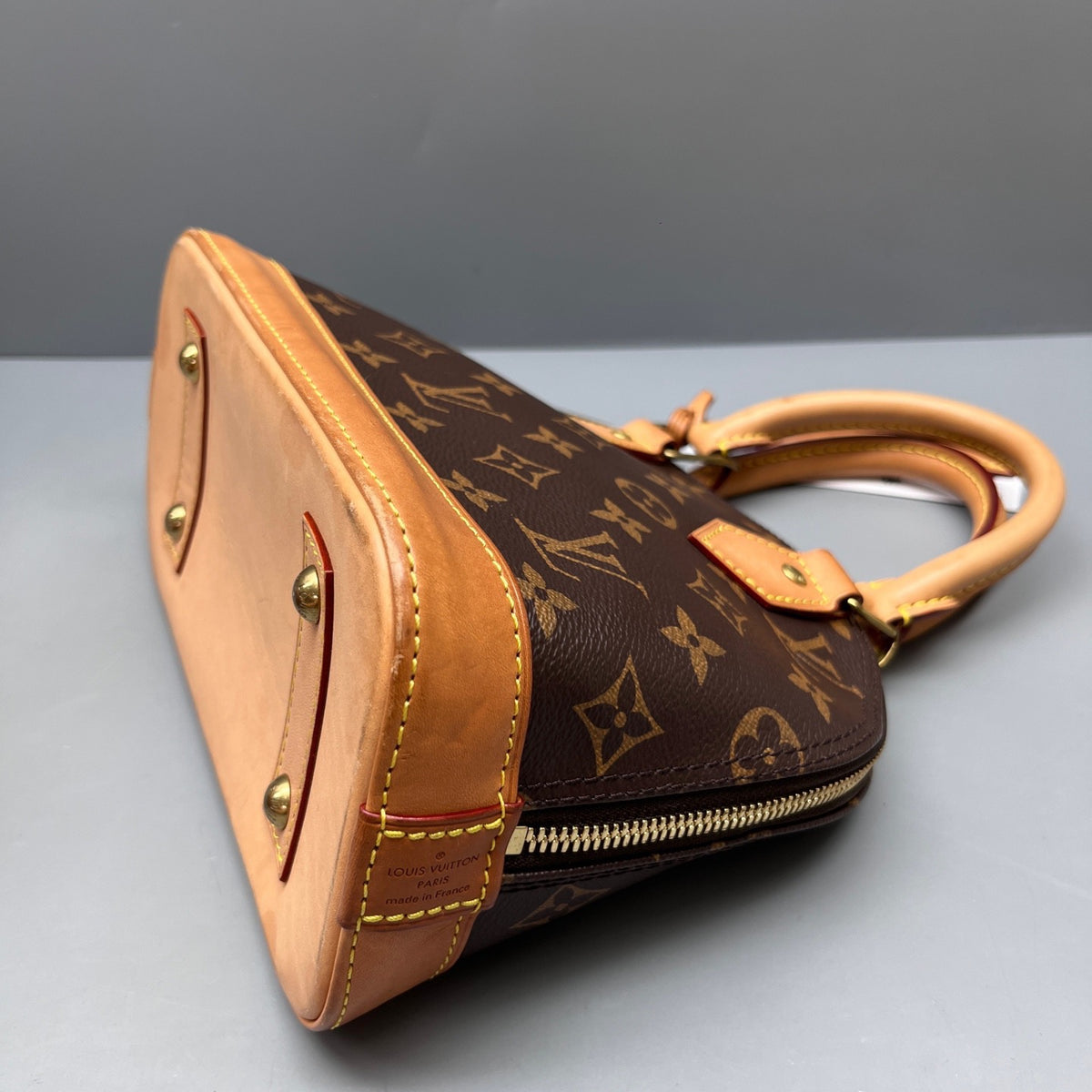 Louis Vuitton - Alma BB - Cloth - Brown - (mini)