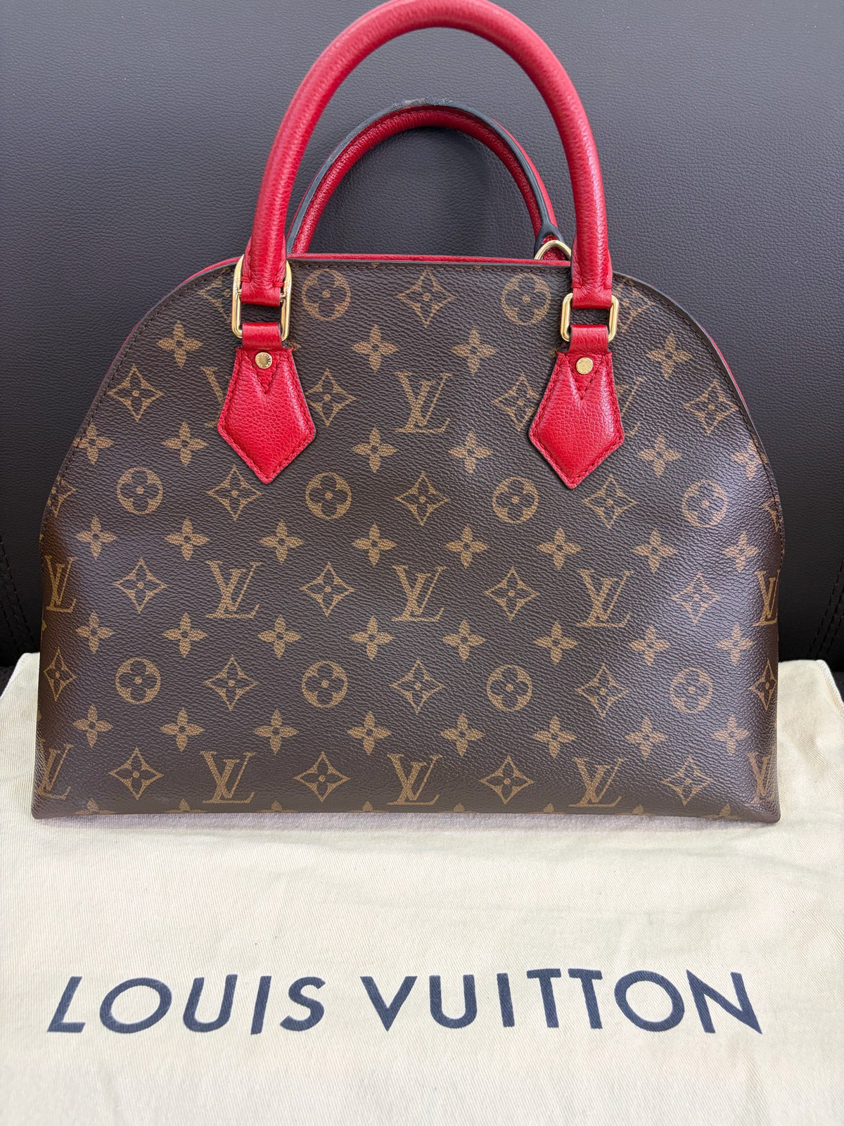 Louis Vuitton - Alma BB - Cloth - Brown - (small)