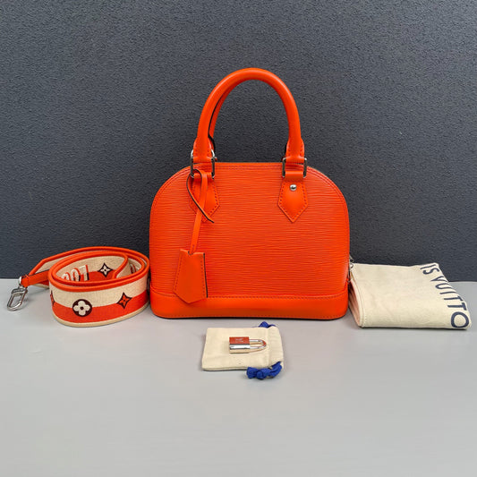 Louis Vuitton - Alma BB - Epi leather - Orange - (mini)