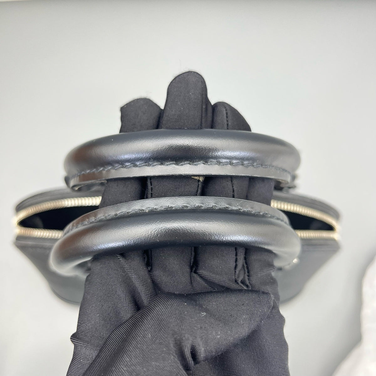 Louis Vuitton - Alma BB - Leather - Black - (mini)