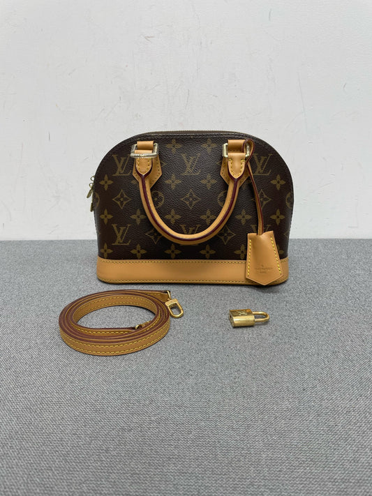 Louis Vuitton - Alma BB - Leather - Brown - (mini)