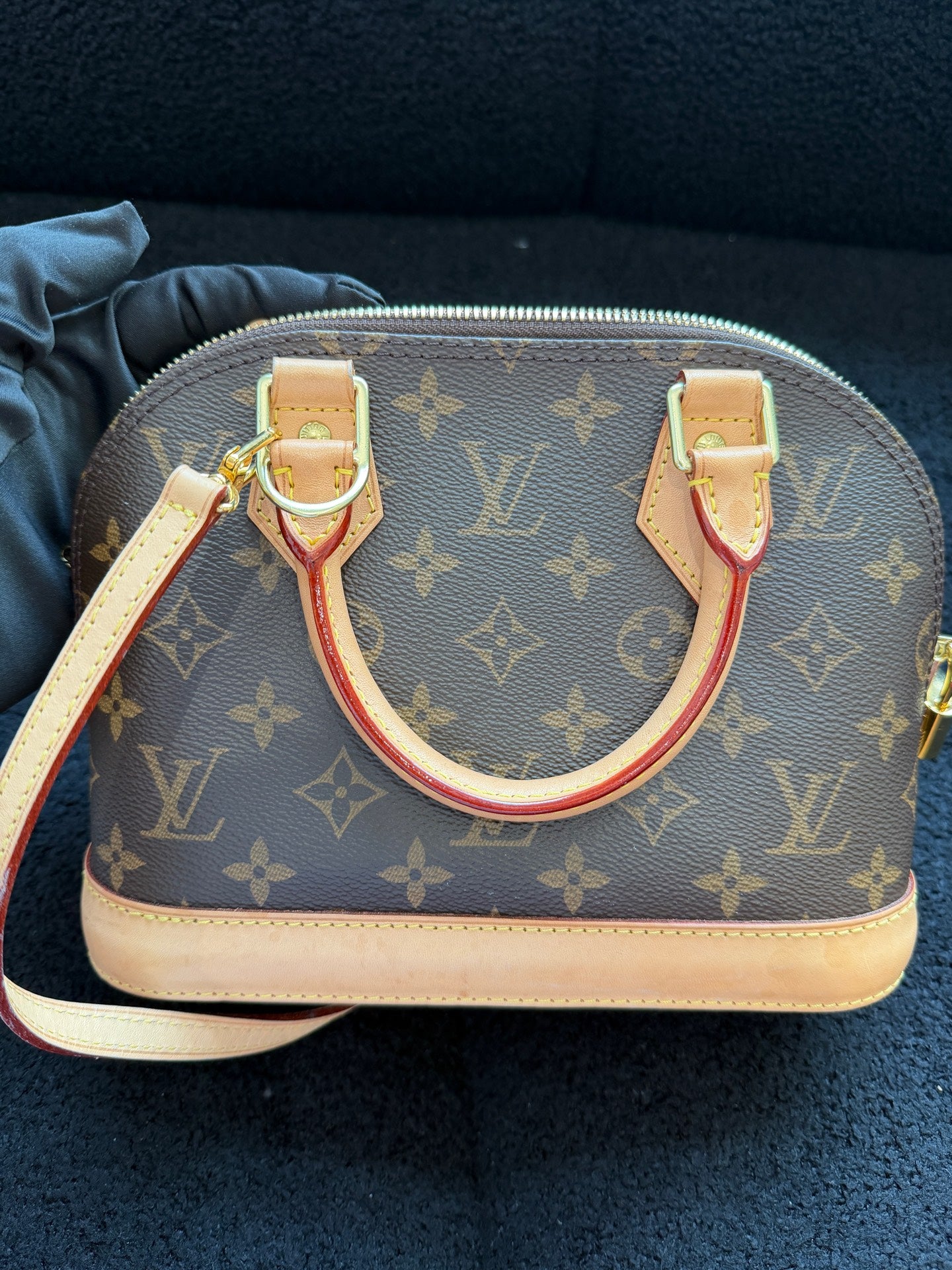 Louis Vuitton - Alma BB - Leather - Brown - (Mini)