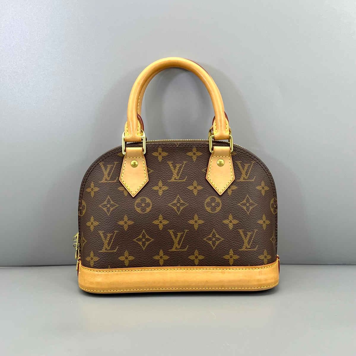 Louis Vuitton - Alma BB - Leather - Brown - (mini)