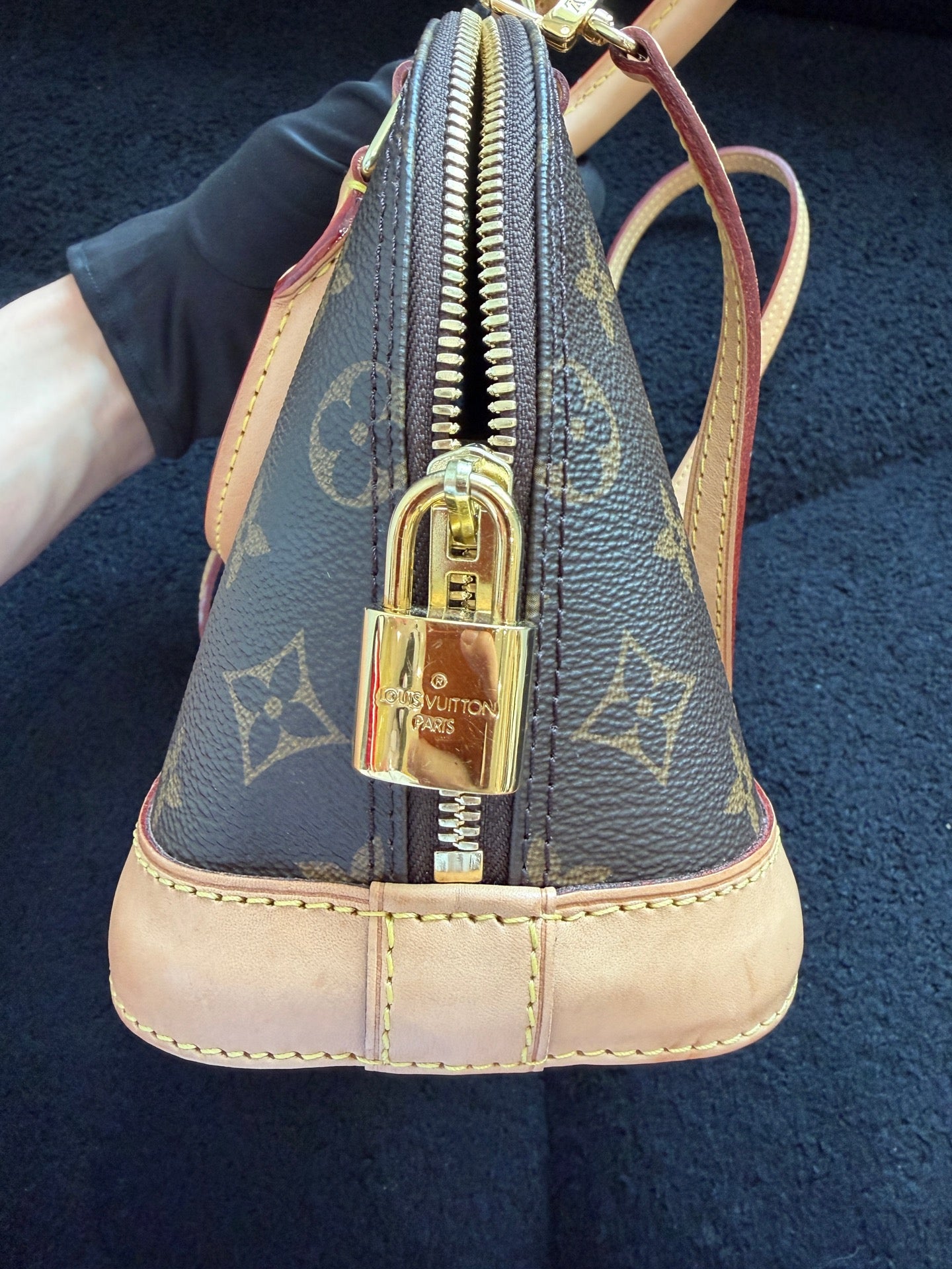 Louis Vuitton - Alma BB - Leather - Brown - (mini)