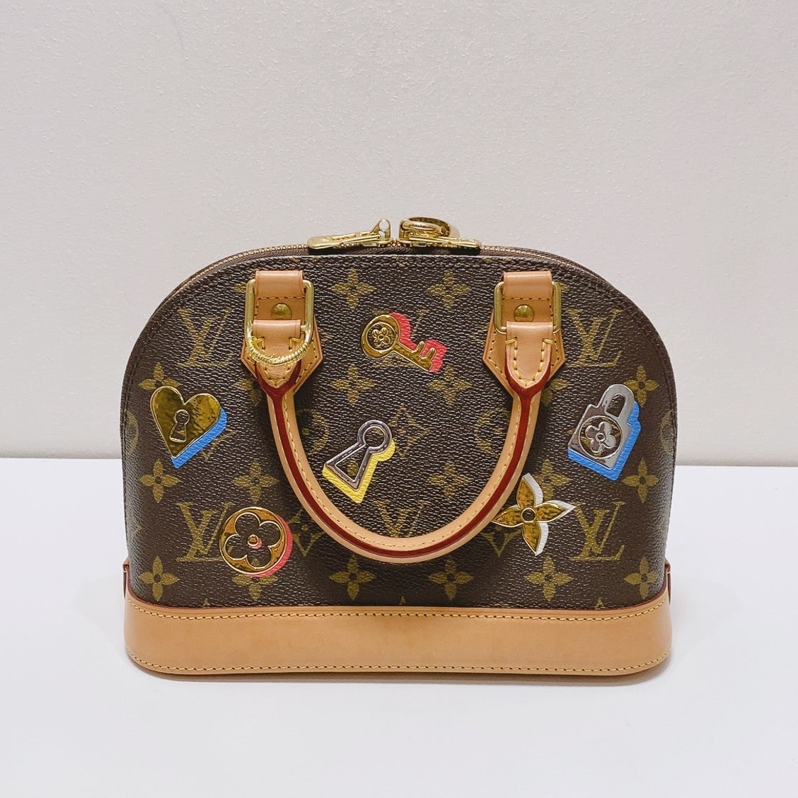 Louis Vuitton - Alma BB - Leather - Brown - (mini)