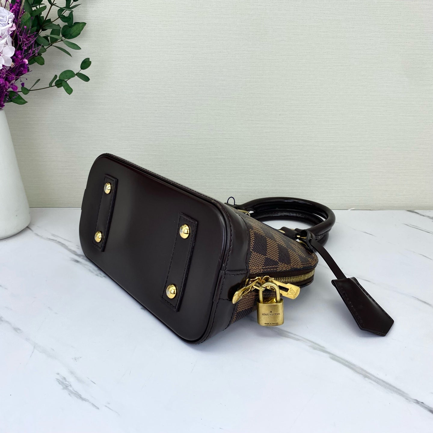 Louis Vuitton - Alma BB - Leather - Brown - (mini)