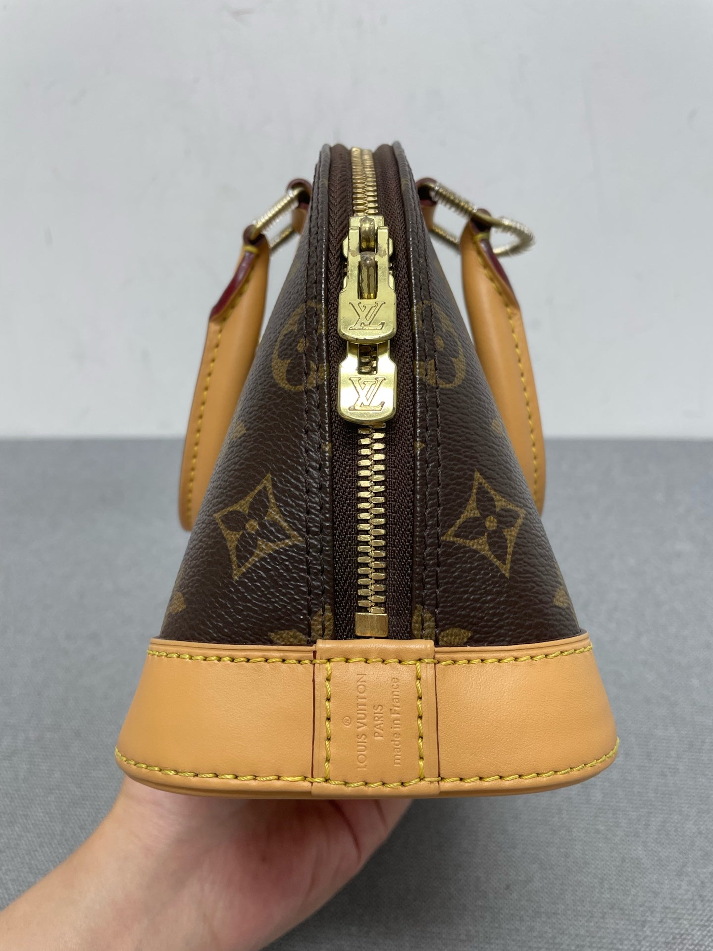 Louis Vuitton - Alma BB - Leather - Brown - (mini)