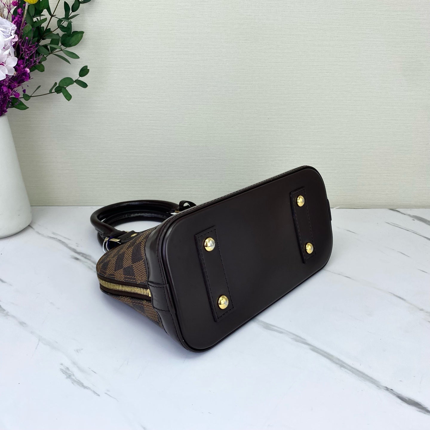 Louis Vuitton - Alma BB - Leather - Brown - (mini)